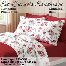 Carica l'immagine nel visualizzatore di Gallery, Completo Letto Sanderson in Percalle
